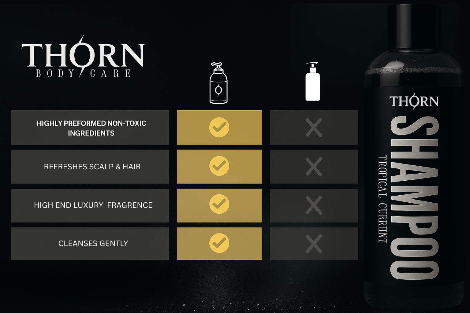 Thorn's Shower Duo, Tropical Current & Dark Ember